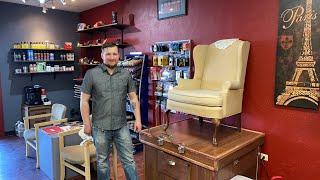 My first shoe shine at Cobblers Plus