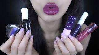 ASMR 모든 일은 계획처럼 되지 않는 보라색 립 모음집 Purple Lipstick Collection (Warning: It's a bust)