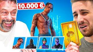 *Ho Speso TROPPO* Riempio l'Armadietto di Papà con Skin RARISSIME! Fortnite ITA!