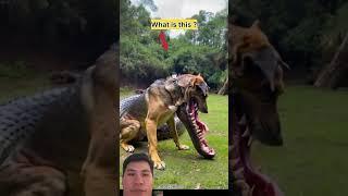 Sao hàm răng dài thế #funny #dog #video #animals #oddlysatisfying #cow