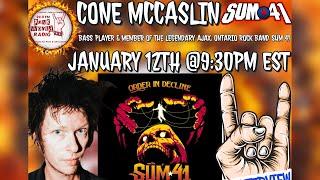 Cone McCaslin Of Sum 41 Interview With 99.9 Punk World Radio FM