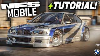 LIBEREI A BMW M3 GTR NO NOVO NEED FOR SPEED MOBILE! (TUTORIAL DE INSTALAÇÃO)