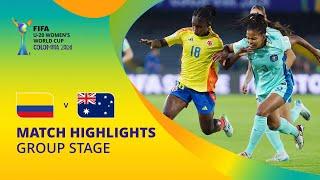 Colombia v Australia | FIFA U-20 Women's World Cup Colombia 2024 | Match Highlights