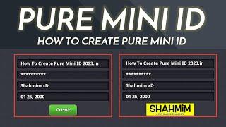 Pure Miniclip ID Trick 2024 in 8 BALL POOL | How to Create Pure Miniclip Account | Shahmim xD