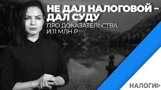 Не дал налоговой – дал суду (про доказательства и 11 млн р.)