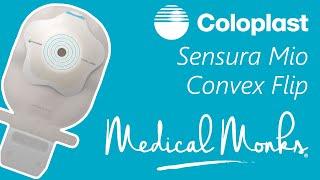 Product Demo: Sensura Mio Convex Flip by Coloplast Ostomy Pouch | Medical Monks Education