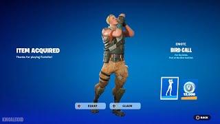 How To Get Bird Call Emote NOW FREE in Fortnite! (Free Bird Call Emote)