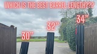 What Barrel Length Is The Best??? | 30” 32” or 34” | Sporting Clays