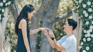 ten years of dating later... WE'RE ENGAGED | the proposal