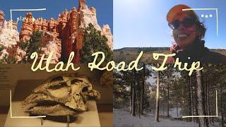 Travel Vlog | Road Trip through Utah and Colorado, Sketching, Bryce Canyon, Dinosaurs Fossils!