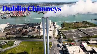 Chimneys in Dublin city