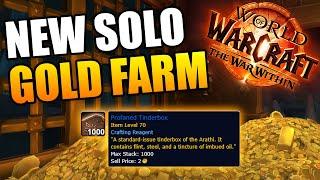 BEST SOLO Gold Farm in The War Within! New Gold Farming Method