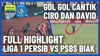 PERSIB vs PSBS BIAK Liga 1 2024 2025 FULL Highlight & Atmosfir Stadion #persibday #highlight