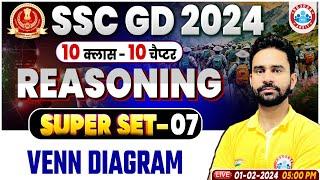 SSC GD 2024, SSC GD Venn Diagram Reasoning PYQs Class, SSC GD Reasoning Class by Rahul Sir