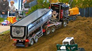 100% UNIQUE RC TRUCKS AND TRACTORS !! SPECIAL RC MOMENTS FROM GERMAN RC FAIRS !!