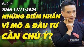 TUẦN 11/11/2024 | NHỮNG ĐIỂM NHẤN VĨ MÔ & ĐẦU TƯ CẦN CHÚ Ý?