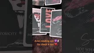 ARIES READING IS UP GO CHECK IT OUT ️ “it’s said and done” 