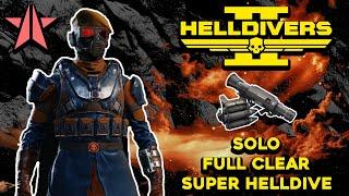 Helldivers 2 - Recoilless Rifle Makes Blitzing Easy (Solo Hardest Difficulty)