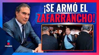 Eduardo Yáñez agrede a reportera y le quita su celular | Noticias con Francisco Zea