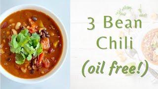 EASY Plant Based Vegan Chili (in the Instant Pot)! WFPB, Oil-Free & HEALTHY!