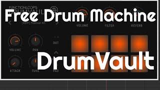 Free Drum Machine - DrumVault (No Talking)