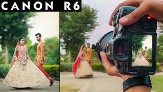 Canon r6 Photography Test in Wedding Photoshoot,Couple Photoshoot,Candid Photography & Photo Studio
