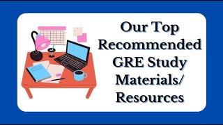 Our Recommended FREE GRE Study Materials