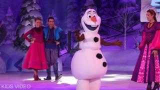 Frozen Sing a Long at Disneyland Paris