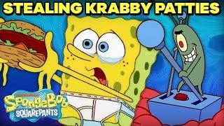 Plankton's Top 20 Attempts to Steal the Krabby Patty  | SpongeBob