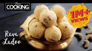 Rava Ladoo | Sooji Ladoo | Quick Indian Sweets