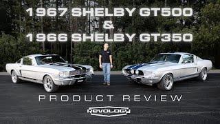 Revology Car Review | 1967 Shelby GT500 and 1966 Shelby GT350 in Ingot Silver