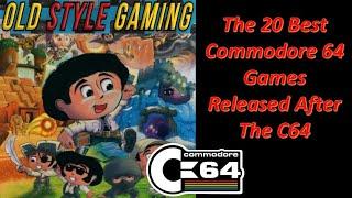 The 20 Best Commodore 64 Games released after the C64