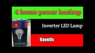 HAVELLS 9w Inverter Bulb Emergency Light | Havells Inverter Bulb 9w Review