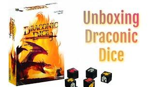 Draconic Dice by Ultra PRO | Tabletop Game Unboxing