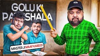 GOLDY  TURNED INTO A TEACHER *GK TEST* | Ft. HEADMASTER GOLU 
