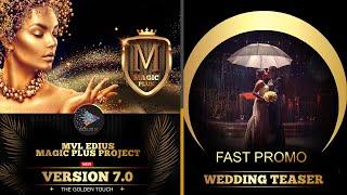 Edius Wedding Teaser II Promo  II Fast Musical Theme II MVL  Edius Magic Plus V 7