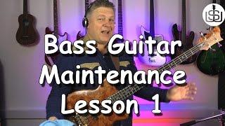 Bass Guitar Maintenance by Scott Whitley - Lesson 1 - Cleaning and protecting your bass