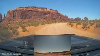 Driving the Monument Valley 17 Mile Loop Scenic Road Off-road Trail: Complete Dashcam Footage