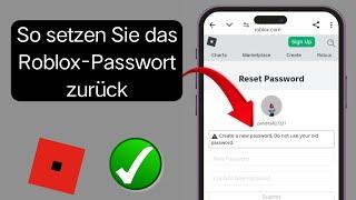 So setzen Sie Ihr Roblox-Passwort ohne E-Mail zurück 2025 | Holen Sie sich Ihr Roblox-Konto zurück