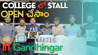 Opening Gaming stall for one day at IIT Gandhinagar️||TELUGU||College Fest||#telugu #collegelife