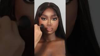 Darkskin WOC Makeup tutorial  #makeup #makeupshorts #makeuptutorial #shorts