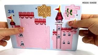 [puzzle asmr] Pink Castle 3D puzzle DIY toys ASMR