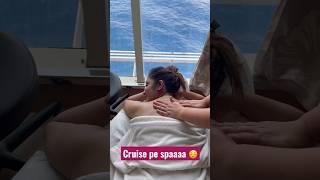 One of it’s kind experiences | Spa on a cruise #shorts #garimasgoodlife