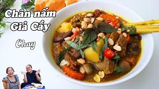 GIẢ CẦY CHAY từ chân nấm rất ngon và dễ làm