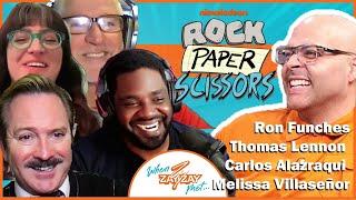 Introducing Nickelodeon's Newest Cast: Rock, Paper, Scissors and Pencil!