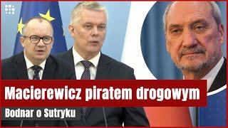 Antoni Macierewicz gnał przez Warszawę, łamiąc przepisy drogowe |Gazeta.pl