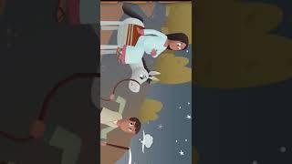 Animated jesus birth || Title :the miracle of birth #music #jesusstories