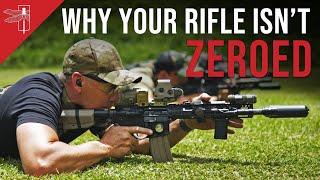 WHY YOUR RIFLE ISN'T ZEROED - HOW TO PROPERLY ZERO YOUR RIFLE - TRAVIS HALEY