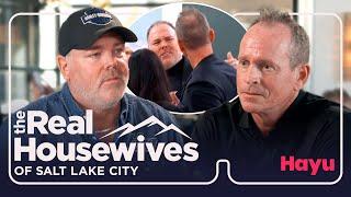 The husbands meet after the blowout at Angie's party | Season 5 | Real Housewives of Salt Lake City