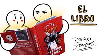 EL LIBRO DE TIKTAK DRAW: "HISTORIAS DE TERROR" ⭐ Draw My Life